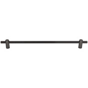 Top Knobs Dempsey 18 Inch Center to Center Bar Cabinet Pull Ash Gray