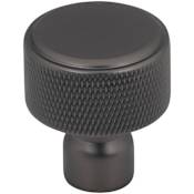 Top Knobs Garrison 1-1/8 Inch Mushroom Cabinet Knob Ash Gray