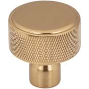 Top Knobs Garrison 1-1/4 Inch Mushroom Cabinet Knob Honey Bronze