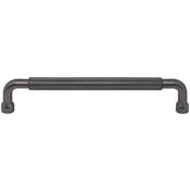 Top Knobs Garrison 6-5/16 Inch Center to Center Handle Cabinet Pull Ash Gray