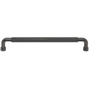 Top Knobs Garrison 7-9/16 Inch Center to Center Handle Cabinet Pull Ash Gray