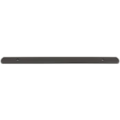 Top Knobs Wescott 7-9/16 Inch Center to Center Cabinet Pull Backplate Ash Gray