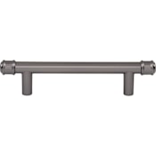 Top Knobs Elland 3-3/4 Inch Center to Center Bar Cabinet Pull Ash Gray