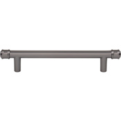 Top Knobs Elland 5-1/16 Inch Center to Center Bar Cabinet Pull Ash Gray