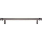 Top Knobs Elland 18 Inch Center to Center Bar Appliance Pull Ash Gray