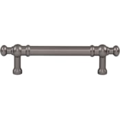Top Knobs Wetherby 3-3/4 Inch Center to Center Bar Cabinet Pull Ash Gray