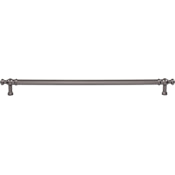 Top Knobs Wetherby 12 Inch Center to Center Bar Cabinet Pull Ash Gray
