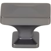 Top Knobs Califon 1-1/4 Inch Rectangular Cabinet Knob Ash Gray