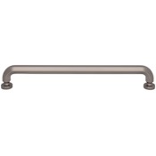 Top Knobs Stanmore 12 Inch Center to Center Handle Appliance Pull from the Brockwell Collection Ash Gray