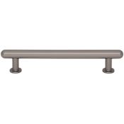 Top Knobs Lambert 5-1/16 Inch Center to Center Bar Cabinet Pull from the Brockwell Collection Ash Gray