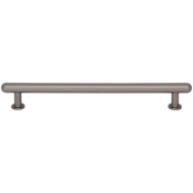 Top Knobs Lambert 7-9/16 Inch Center to Center Bar Cabinet Pull from the Brockwell Collection Ash Gray