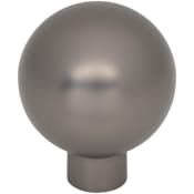Top Knobs Brockwell 1-1/8 Inch Round Cabinet Knob Ash Gray
