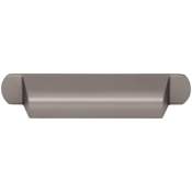 Top Knobs Cressing 3-3/4 Inch Center to Center Cup Cabinet Pull from the Brockwell Collection Ash Gray