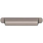 Top Knobs Cressing 5-1/16 Inch Center to Center Cup Cabinet Pull from the Brockwell Collection Ash Gray
