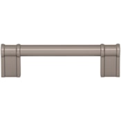 Top Knobs Newburn 3-3/4 Inch Center to Center Handle Cabinet Pull from the Brockwell Collection Ash Gray
