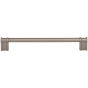 Top Knobs Newburn 7-9/16 Inch Center to Center Handle Cabinet Pull from the Brockwell Collection Ash Gray