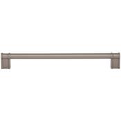 Top Knobs Newburn 8-13/16 Inch Center to Center Handle Cabinet Pull from the Brockwell Collection Ash Gray