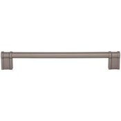 Top Knobs Newburn 18 Inch Center to Center Handle Appliance Pull from the Brockwell Collection Ash Gray