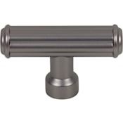 Top Knobs Pemberton 2-1/4 Inch Bar Cabinet Knob Ash Gray