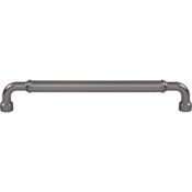 Top Knobs Lavington 7-9/16 Inch Center to Center Handle Cabinet Pull Ash Gray