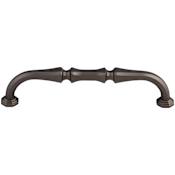 Top Knobs Chalet 5 Inch Center to Center Handle Cabinet Pull from the Chareau Collection Ash Gray