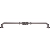 Top Knobs Bayridge 12 Inch Center to Center Handle Cabinet Pull Ash Gray