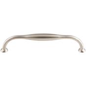 Top Knobs Shrewsbury 6-5/16 Inch Center to Center Handle Cabinet Pull from the Chareau Collection Brushed Satin Nickel