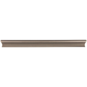 Top Knobs Glacier 9-15/16 Inch Center to Center Rectangular Cabinet Pull from the Mercer Series Ash Gray