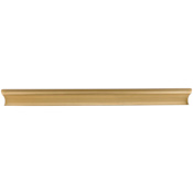 Top Knobs Glacier 9-15/16 Inch Center to Center Rectangular Cabinet Pull from the Mercer Series Honey Bronze