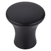 Top Knobs Oculus 7/8 Inch Mushroom Cabinet Knob from the Mercer Collection Black