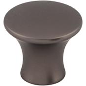 Top Knobs Oculus 1-1/8 Inch Mushroom Cabinet Knob from the Mercer Collection Ash Gray