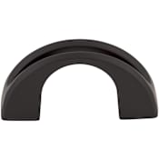 Top Knobs Tango 1-1/4 Inch Center to Center Arch Cabinet Pull from the Mercer Series Black