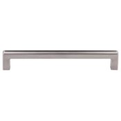 Top Knobs Podium 6-5/16 Inch Center to Center Handle Cabinet Pull from the Transcend Series - 25 Pack Brushed Satin Nickel