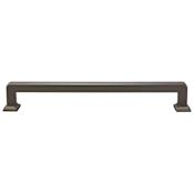 Top Knobs Ascendra 12 Inch Center to Center Handle Appliance Pull from the Transcend Series Ash Gray