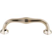 Top Knobs Spectrum 3-3/4 Inch Center to Center Handle Cabinet Pull from the Transcend Series Brushed Satin Nickel