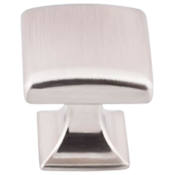 Top Knobs Contour 1-1/8 Inch Square Cabinet Knob from the Transcend Collection Brushed Satin Nickel