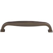 Top Knobs Contour 8 Inch Center to Center Handle Appliance Pull from the Transcend Series Ash Gray