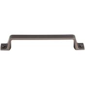 Top Knobs Channing 5 Inch Center to Center Handle Cabinet Pull from the Barrington Series Ash Gray