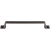 Top Knobs Channing 6-5/16 Inch Center to Center Handle Cabinet Pull from the Barrington Series Ash Gray