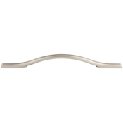 Top Knobs Somerdale 6-9/16 Inch Center to Center Handle Cabinet Pull from the Barrington Series Brushed Satin Nickel