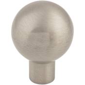 Top Knobs Brookline 7/8 Inch Round Cabinet Knob Brushed Satin Nickel