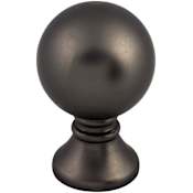 Top Knobs Serene 1 Inch Round Cabinet Knob Ash Gray