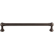 Top Knobs Kara 7-9/16 Inch Center to Center Handle Cabinet Pull from the Serene Series Ash Gray