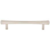 Top Knobs Juliet 5-1/16 Inch Center to Center Bar Cabinet Pull from the Serene Series Brushed Satin Nickel