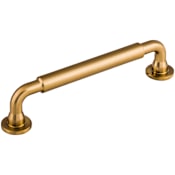 Top Knobs Serene 5-1/16 Inch Center to Center Handle Cabinet Pull Honey Bronze