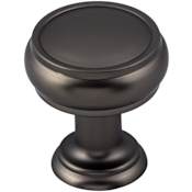 Top Knobs Eden 1 Inch Mushroom Cabinet Knob Ash Gray