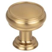 Top Knobs Eden 1-3/16 Inch Mushroom Cabinet Knob Honey Bronze