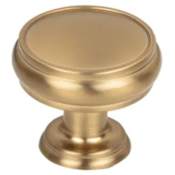 Top Knobs Eden 1-3/8 Inch Mushroom Cabinet Knob Honey Bronze