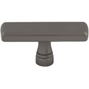 Top Knobs Devon 2-3/8 Inch Bar Cabinet Knob Ash Gray