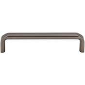 Top Knobs Devon 5-1/16 Inch Center to Center Handle Cabinet Pull Ash Gray